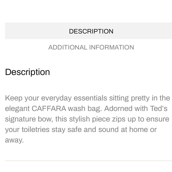Ted Baker Caffara Bow Detail Washbag - Picture 5 of 6